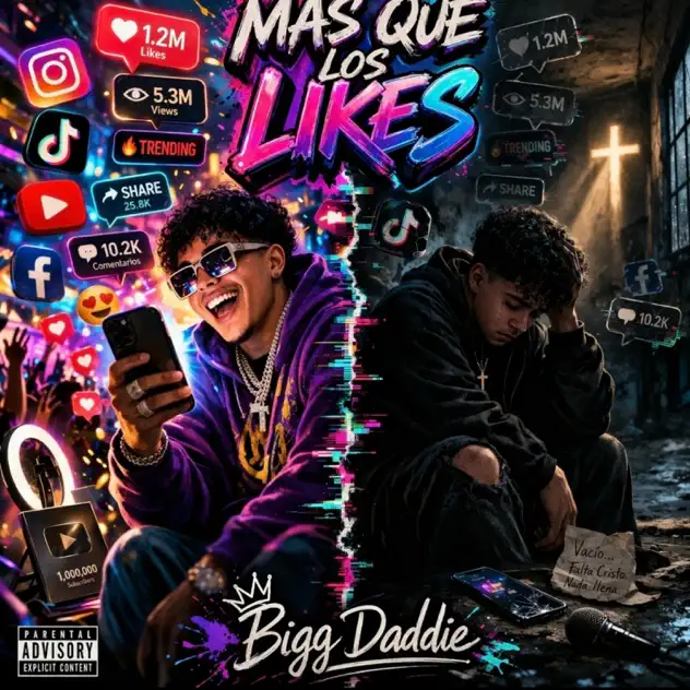 Bigg Daddie – Mas Que Los Likes (2026)